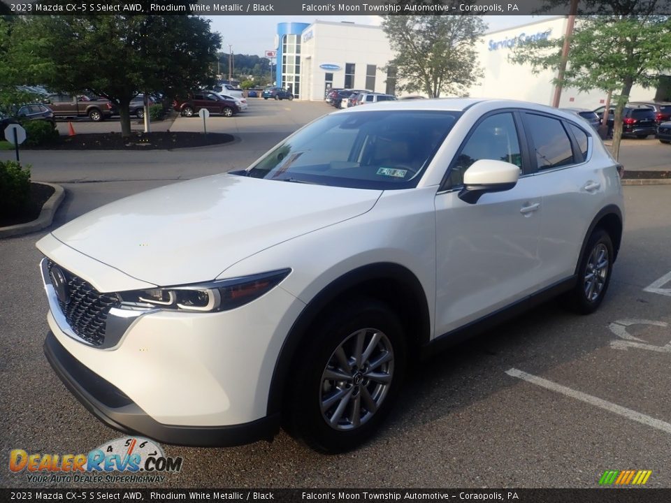 2023 Mazda CX-5 S Select AWD Rhodium White Metallic / Black Photo #7