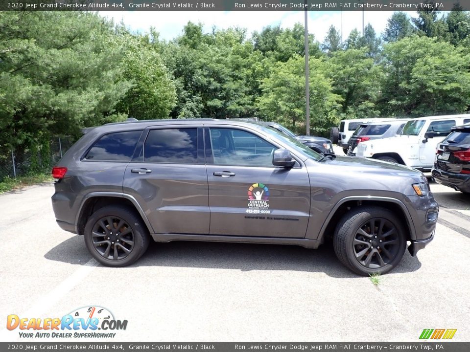 2020 Jeep Grand Cherokee Altitude 4x4 Granite Crystal Metallic / Black Photo #4