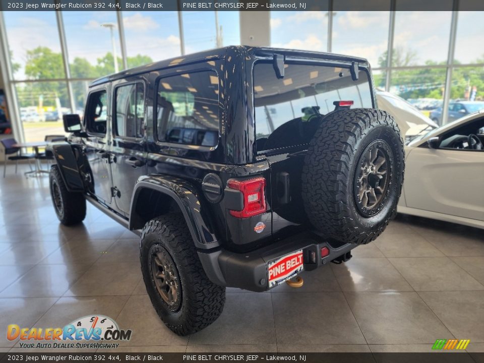 2023 Jeep Wrangler Rubicon 392 4x4 Black / Black Photo #4