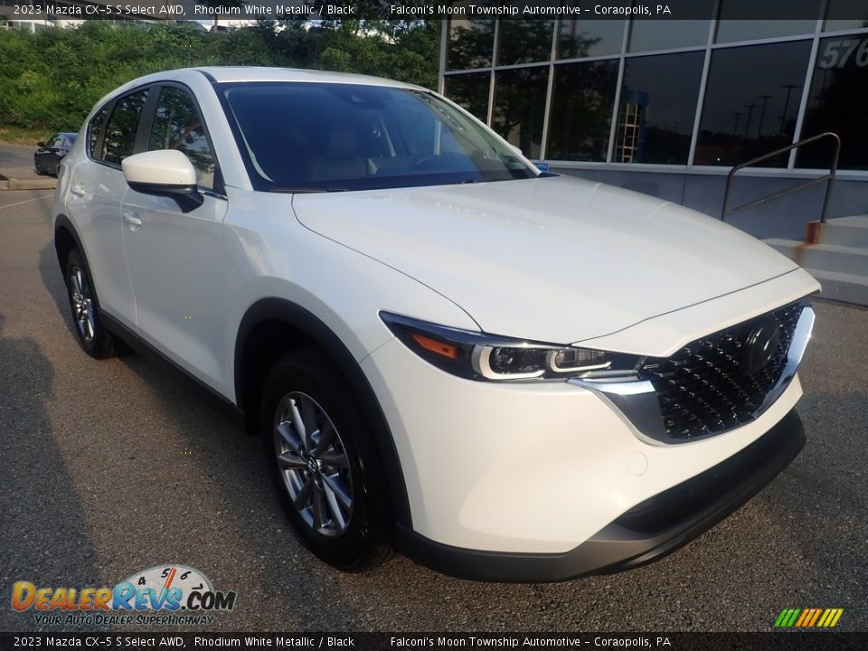 2023 Mazda CX-5 S Select AWD Rhodium White Metallic / Black Photo #9