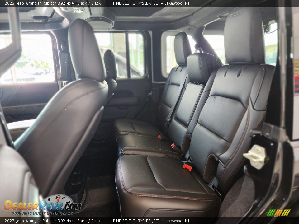 Rear Seat of 2023 Jeep Wrangler Rubicon 392 4x4 Photo #7