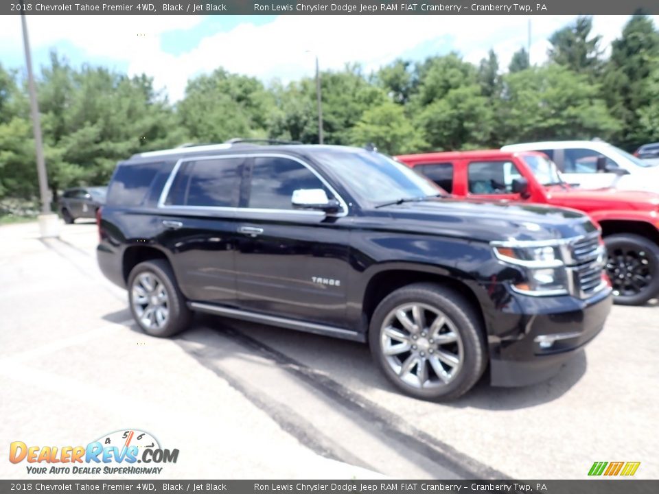 2018 Chevrolet Tahoe Premier 4WD Black / Jet Black Photo #3