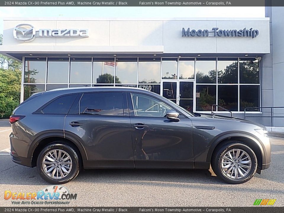 2024 Mazda CX-90 Preferred Plus AWD Machine Gray Metallic / Black Photo #1