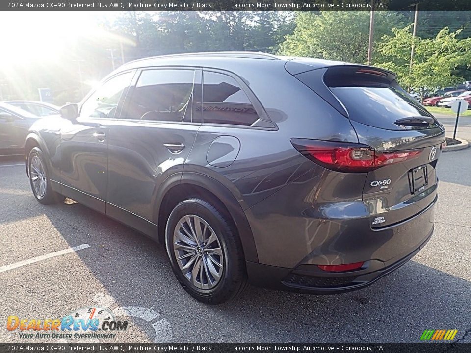 2024 Mazda CX-90 Preferred Plus AWD Machine Gray Metallic / Black Photo #5