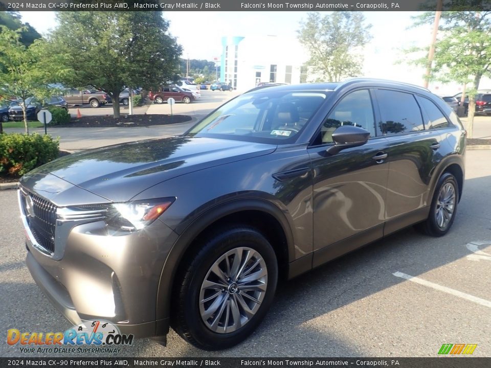 Front 3/4 View of 2024 Mazda CX-90 Preferred Plus AWD Photo #7