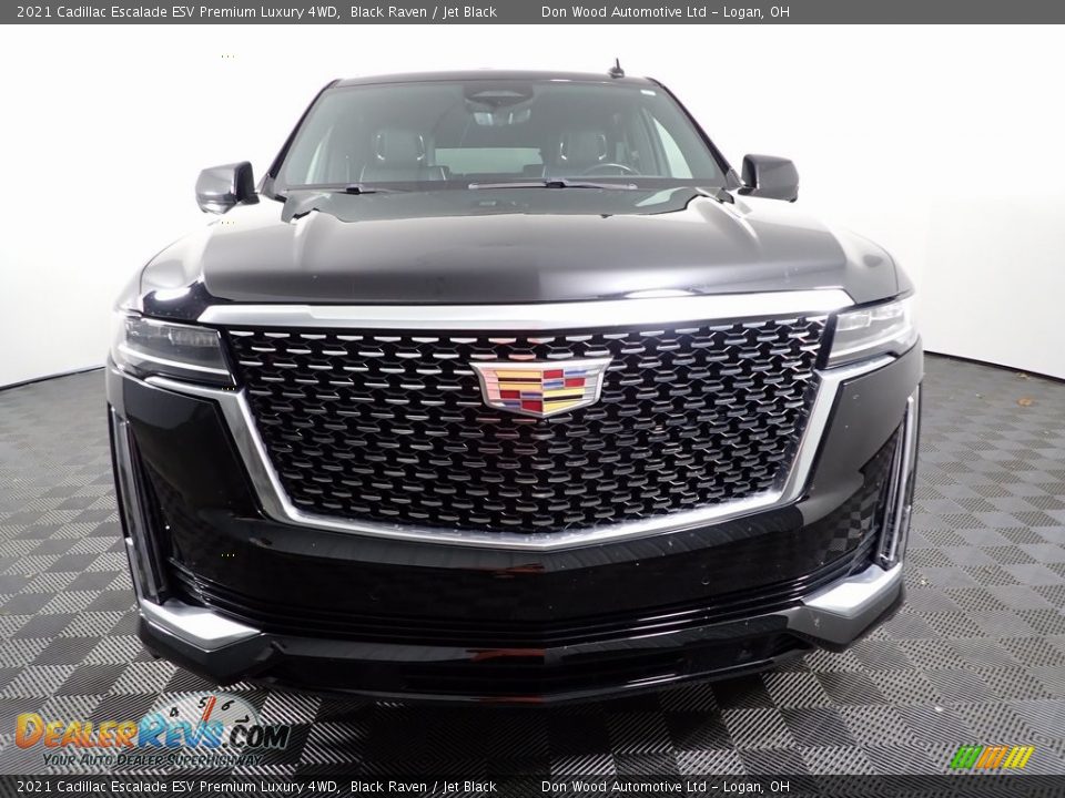 2021 Cadillac Escalade ESV Premium Luxury 4WD Black Raven / Jet Black Photo #6