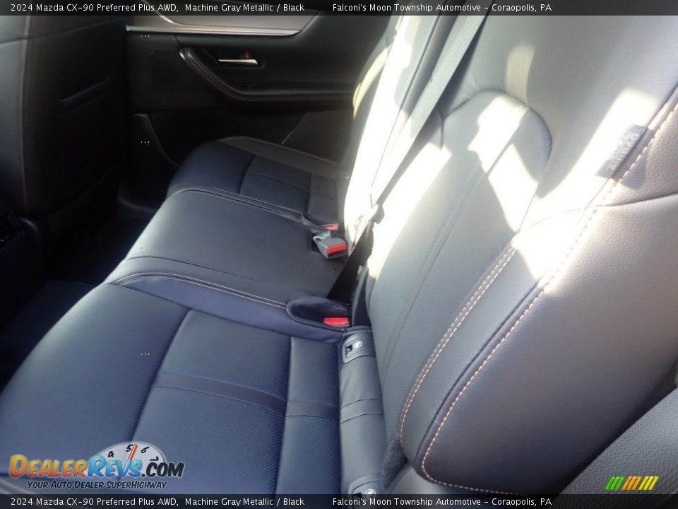 Rear Seat of 2024 Mazda CX-90 Preferred Plus AWD Photo #11