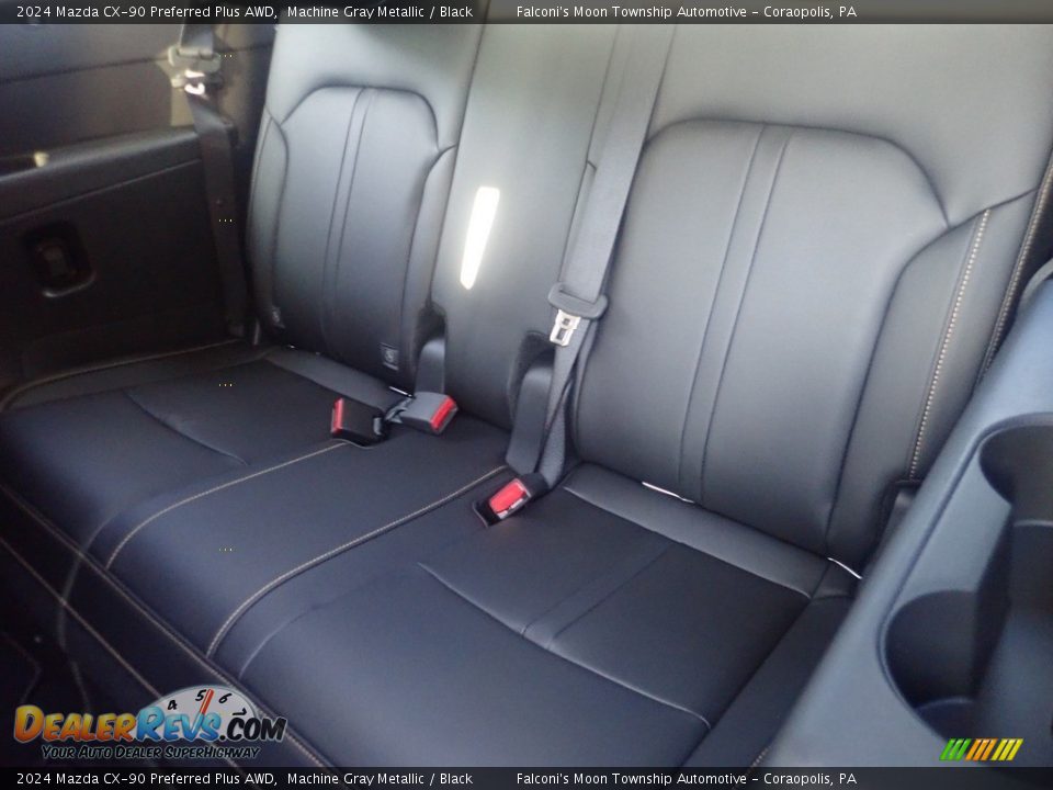 Rear Seat of 2024 Mazda CX-90 Preferred Plus AWD Photo #12