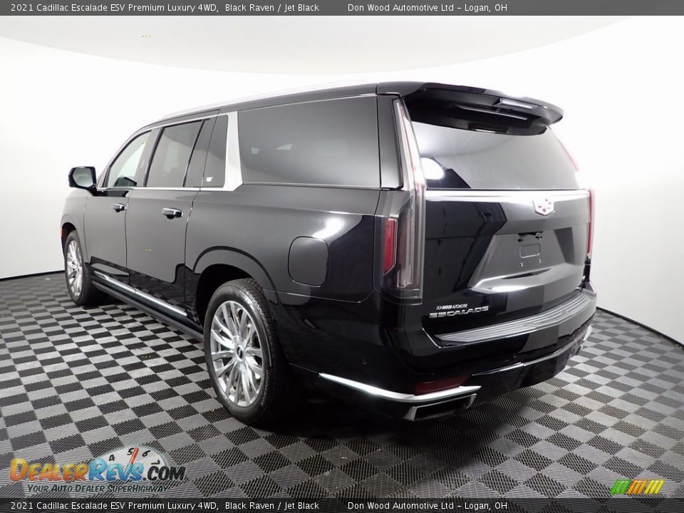 2021 Cadillac Escalade ESV Premium Luxury 4WD Black Raven / Jet Black Photo #8