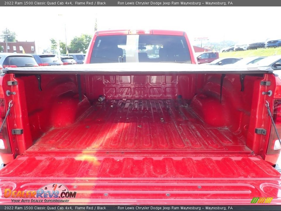 2022 Ram 1500 Classic Quad Cab 4x4 Flame Red / Black Photo #6