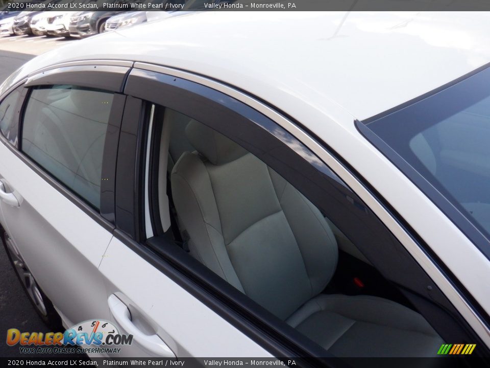 2020 Honda Accord LX Sedan Platinum White Pearl / Ivory Photo #5
