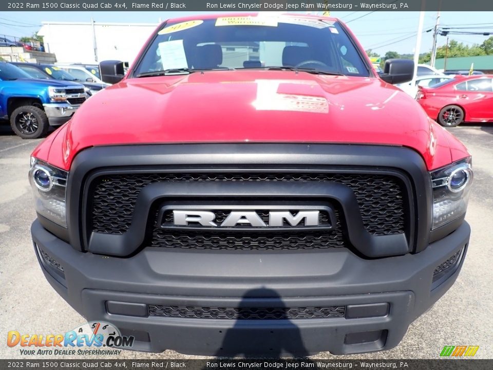 2022 Ram 1500 Classic Quad Cab 4x4 Flame Red / Black Photo #10