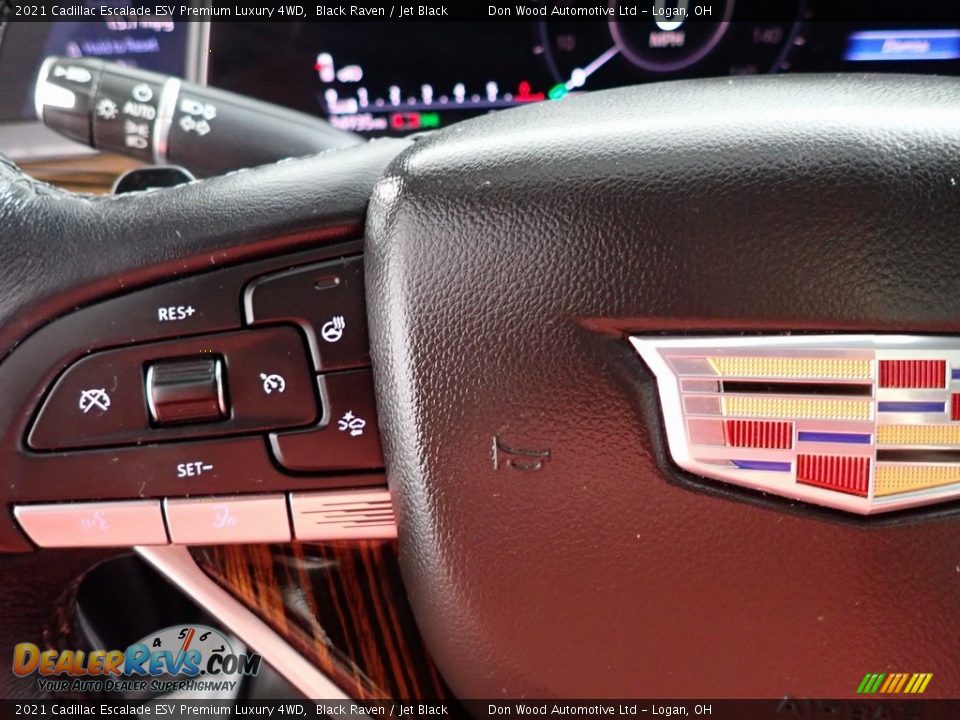 2021 Cadillac Escalade ESV Premium Luxury 4WD Steering Wheel Photo #18