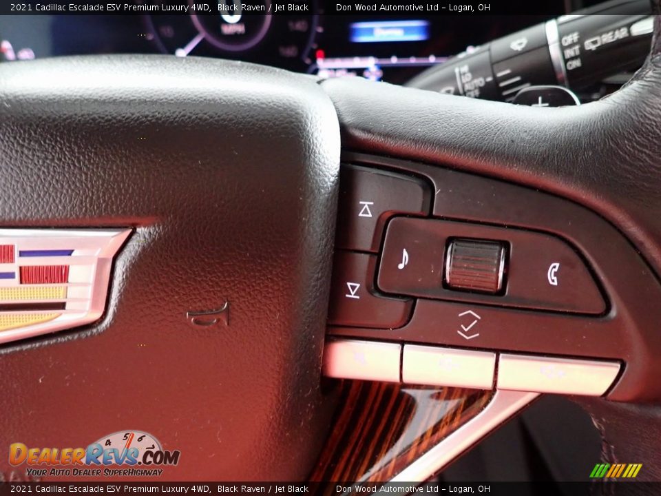 2021 Cadillac Escalade ESV Premium Luxury 4WD Steering Wheel Photo #19