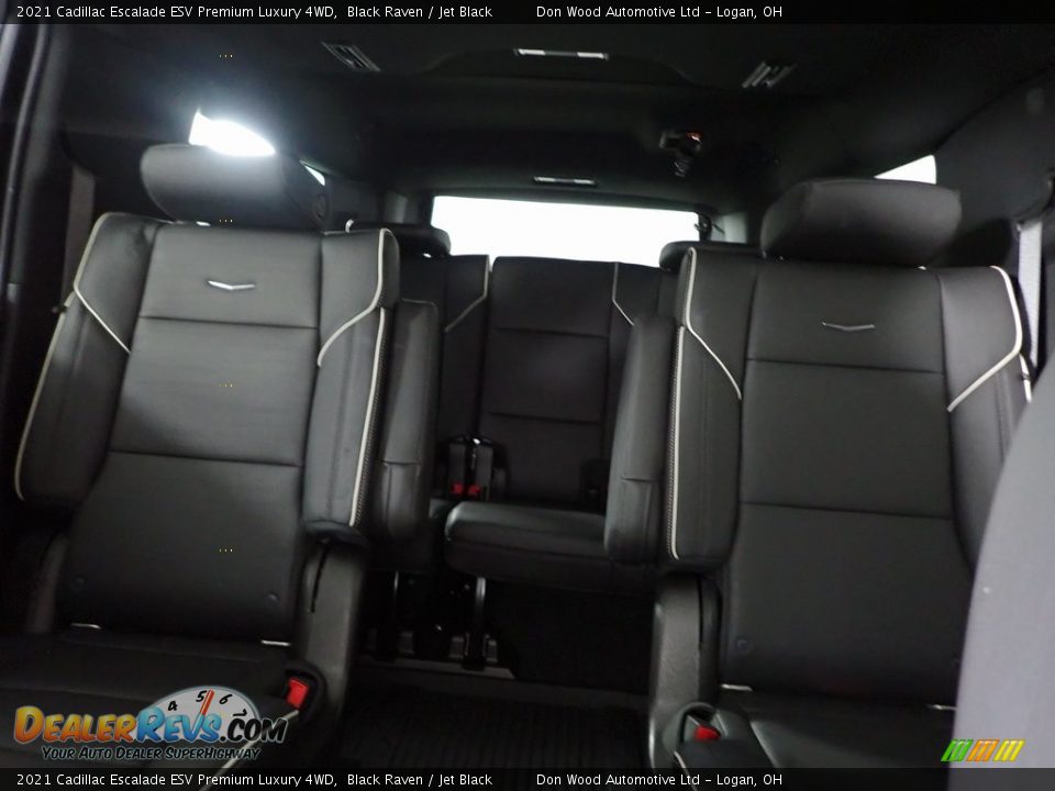 Rear Seat of 2021 Cadillac Escalade ESV Premium Luxury 4WD Photo #23