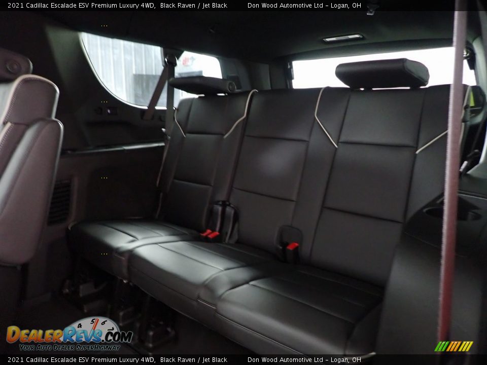 Rear Seat of 2021 Cadillac Escalade ESV Premium Luxury 4WD Photo #28