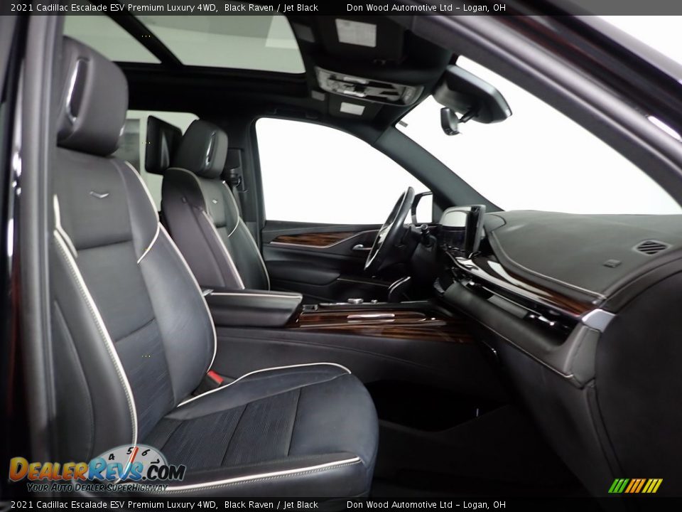 Front Seat of 2021 Cadillac Escalade ESV Premium Luxury 4WD Photo #30