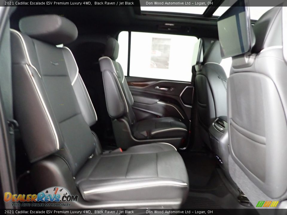 Rear Seat of 2021 Cadillac Escalade ESV Premium Luxury 4WD Photo #32