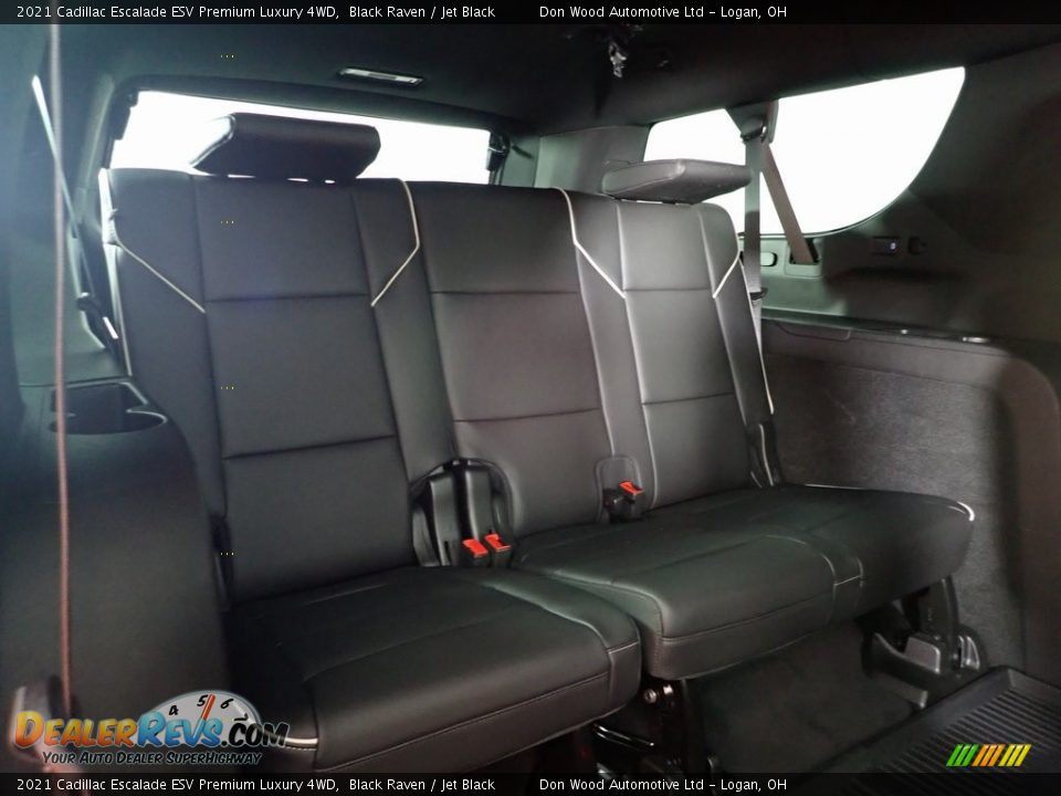 Rear Seat of 2021 Cadillac Escalade ESV Premium Luxury 4WD Photo #33