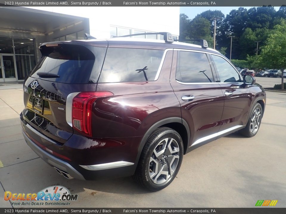 2023 Hyundai Palisade Limited AWD Sierra Burgundy / Black Photo #2