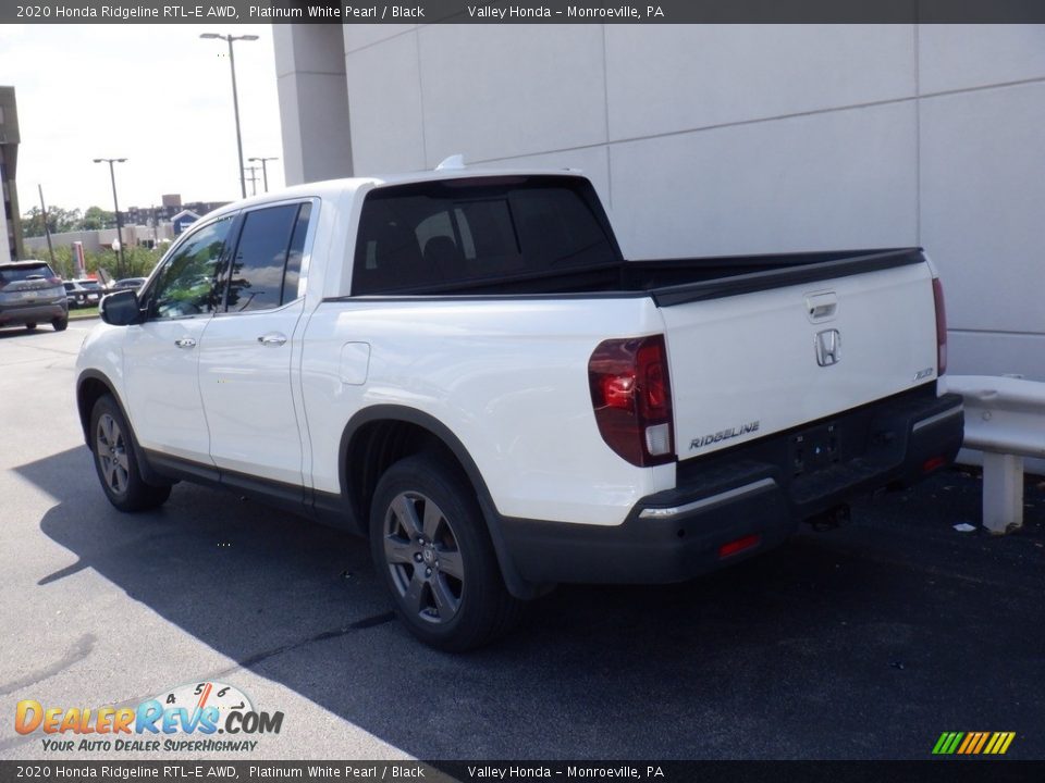 Platinum White Pearl 2020 Honda Ridgeline RTL-E AWD Photo #7