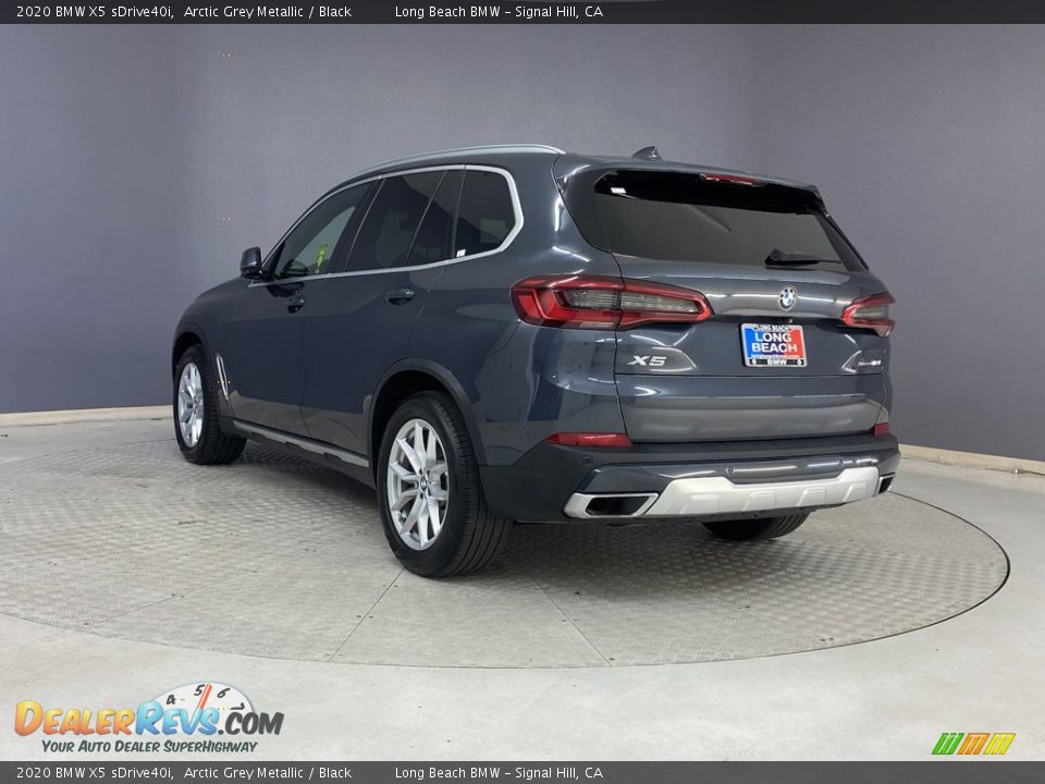 2020 BMW X5 sDrive40i Arctic Grey Metallic / Black Photo #3