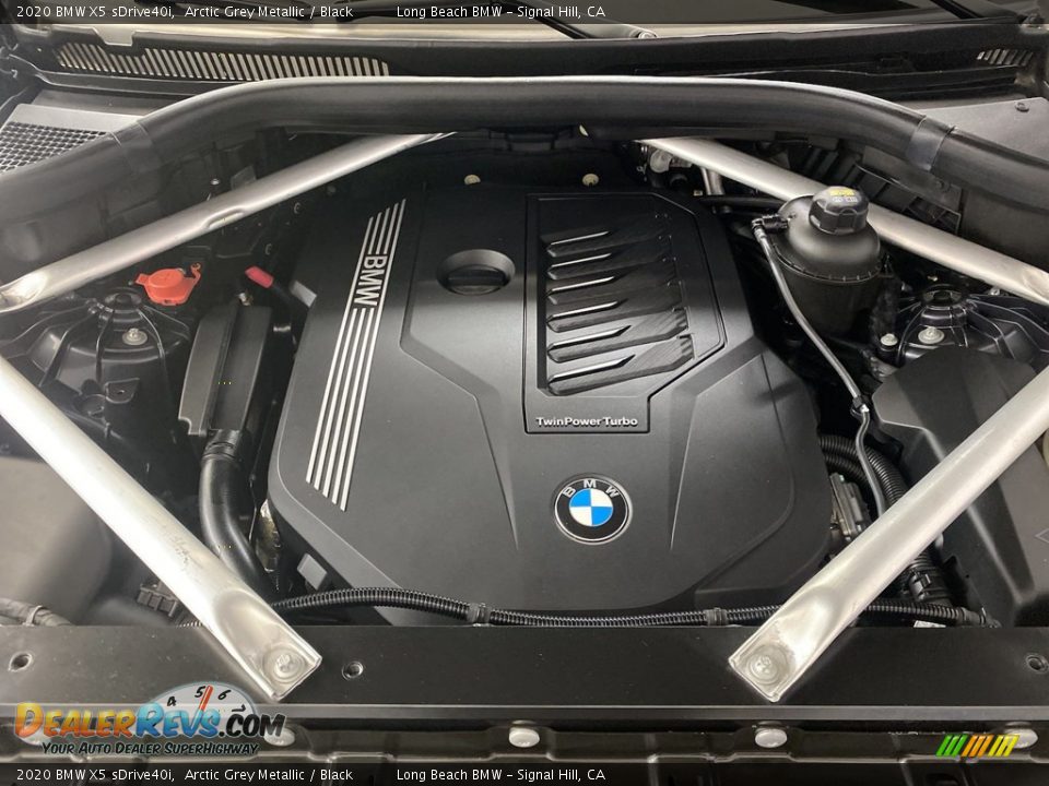 2020 BMW X5 sDrive40i Arctic Grey Metallic / Black Photo #11