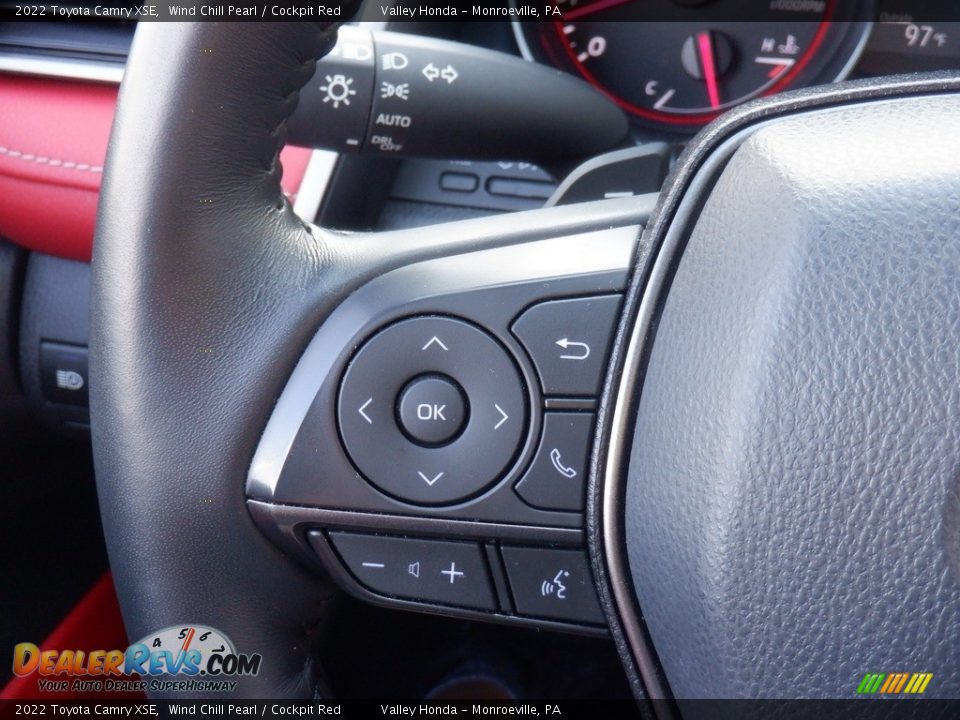 2022 Toyota Camry XSE Steering Wheel Photo #30
