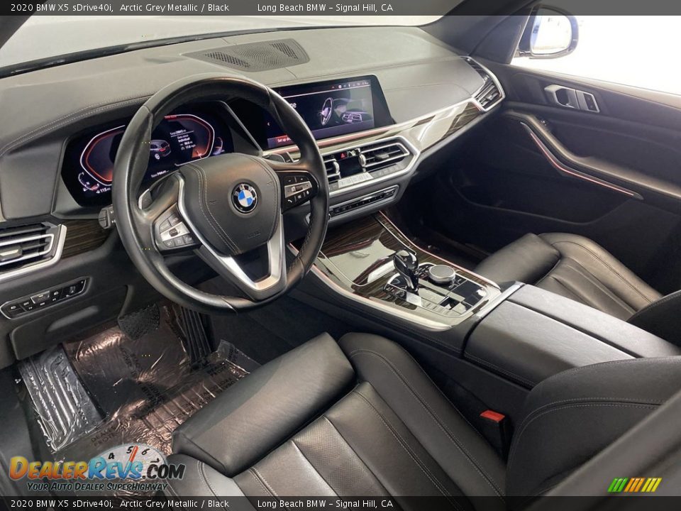 2020 BMW X5 sDrive40i Arctic Grey Metallic / Black Photo #15