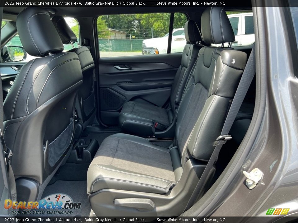Rear Seat of 2023 Jeep Grand Cherokee L Altitude 4x4 Photo #13