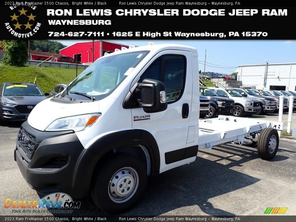 2023 Ram ProMaster 3500 Chassis Bright White / Black Photo #1