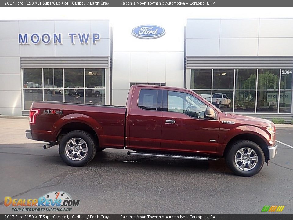 2017 Ford F150 XLT SuperCab 4x4 Caribou / Earth Gray Photo #1