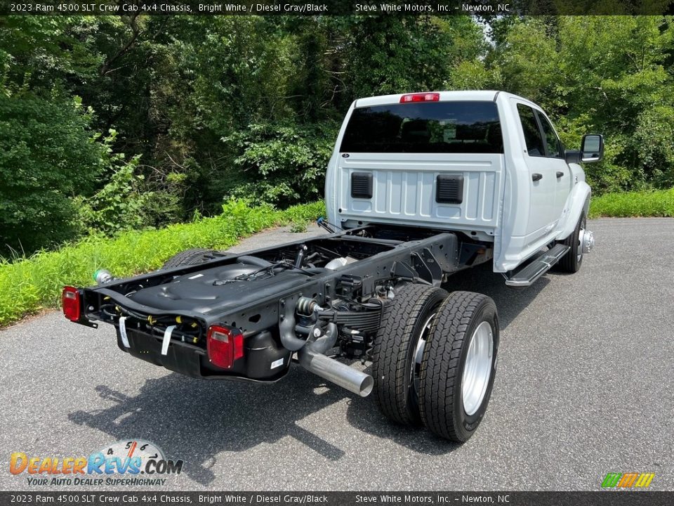 2023 Ram 4500 SLT Crew Cab 4x4 Chassis Bright White / Diesel Gray/Black Photo #6