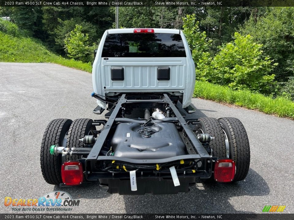 2023 Ram 4500 SLT Crew Cab 4x4 Chassis Bright White / Diesel Gray/Black Photo #7