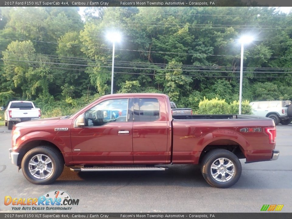 2017 Ford F150 XLT SuperCab 4x4 Caribou / Earth Gray Photo #5