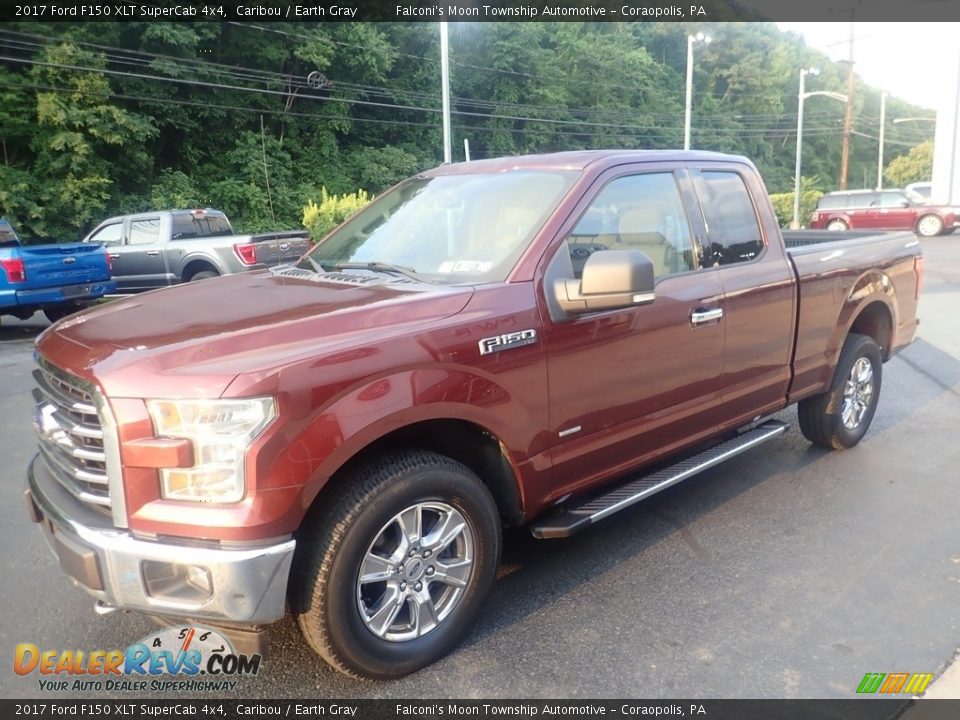 2017 Ford F150 XLT SuperCab 4x4 Caribou / Earth Gray Photo #6