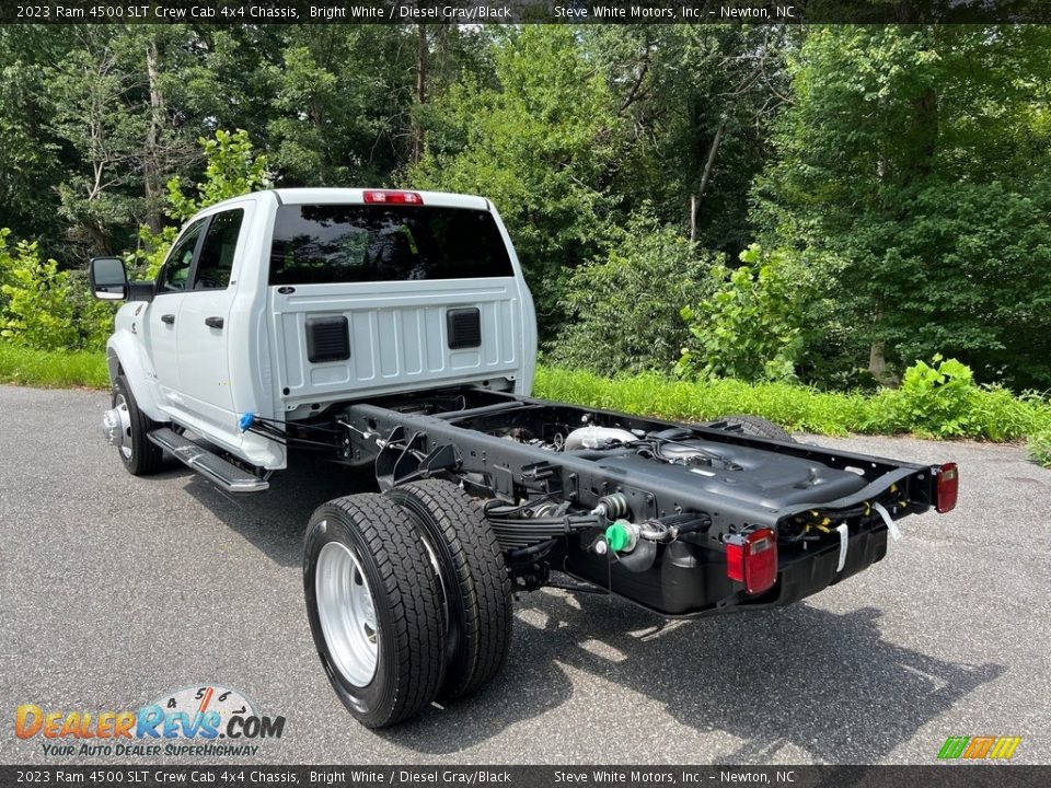 2023 Ram 4500 SLT Crew Cab 4x4 Chassis Bright White / Diesel Gray/Black Photo #8