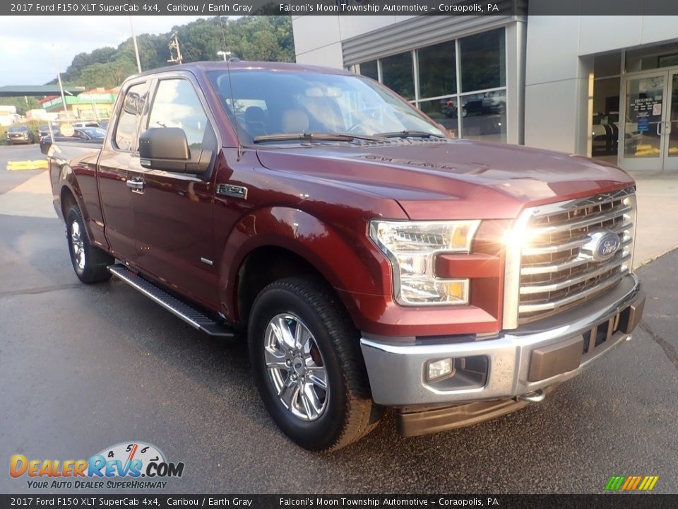 2017 Ford F150 XLT SuperCab 4x4 Caribou / Earth Gray Photo #8