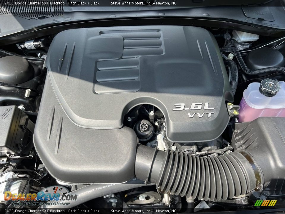 2023 Dodge Charger SXT Blacktop 3.6 Liter DOHC 24-Valve VVT V6 Engine Photo #9