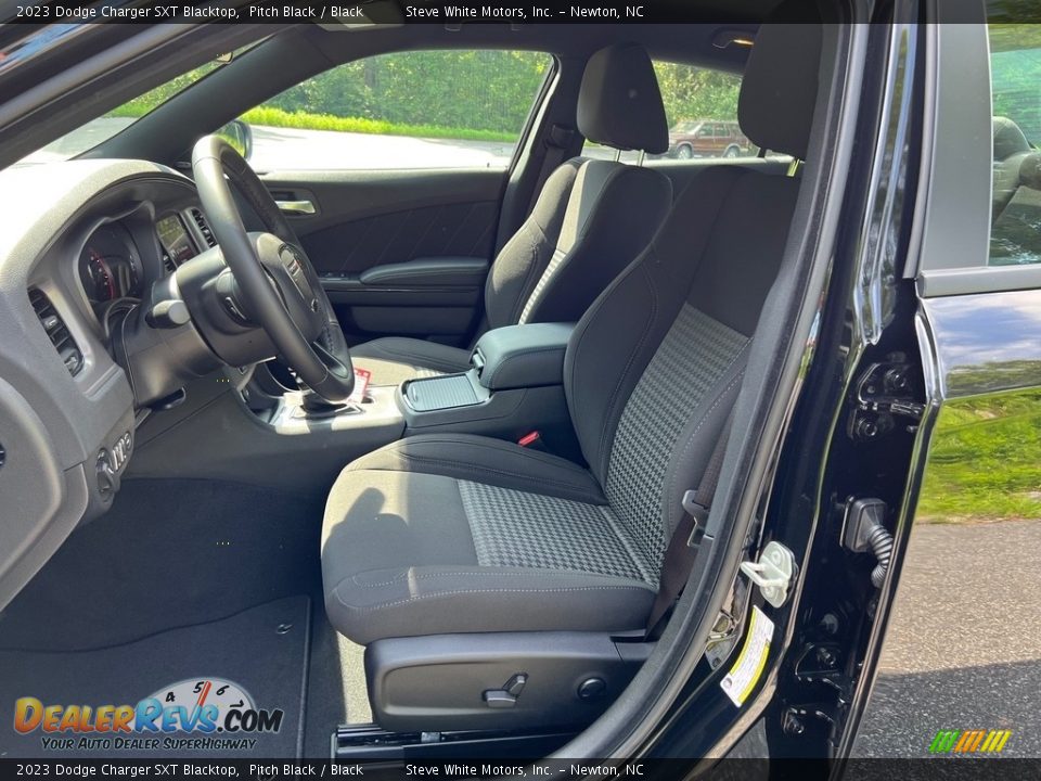 Front Seat of 2023 Dodge Charger SXT Blacktop Photo #10