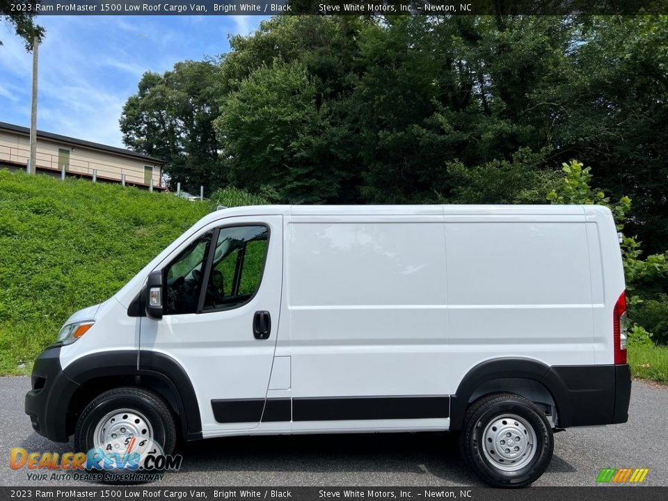 Bright White 2023 Ram ProMaster 1500 Low Roof Cargo Van Photo #1