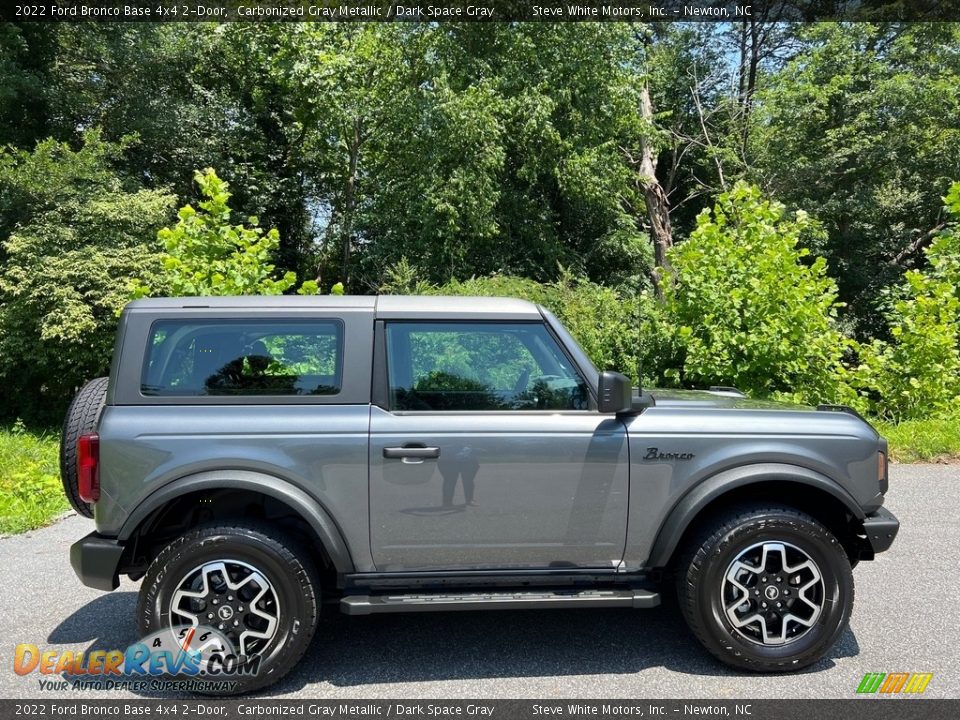 Carbonized Gray Metallic 2022 Ford Bronco Base 4x4 2-Door Photo #5