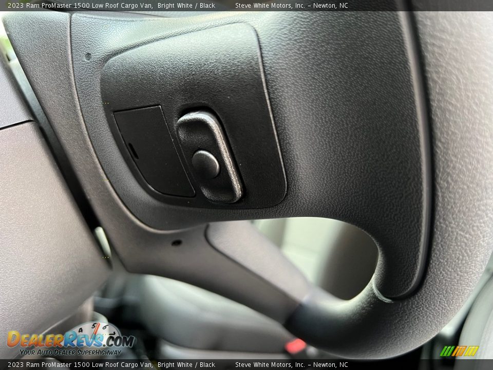 2023 Ram ProMaster 1500 Low Roof Cargo Van Steering Wheel Photo #12