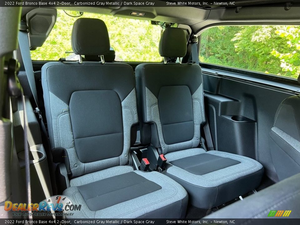 Rear Seat of 2022 Ford Bronco Base 4x4 2-Door Photo #14