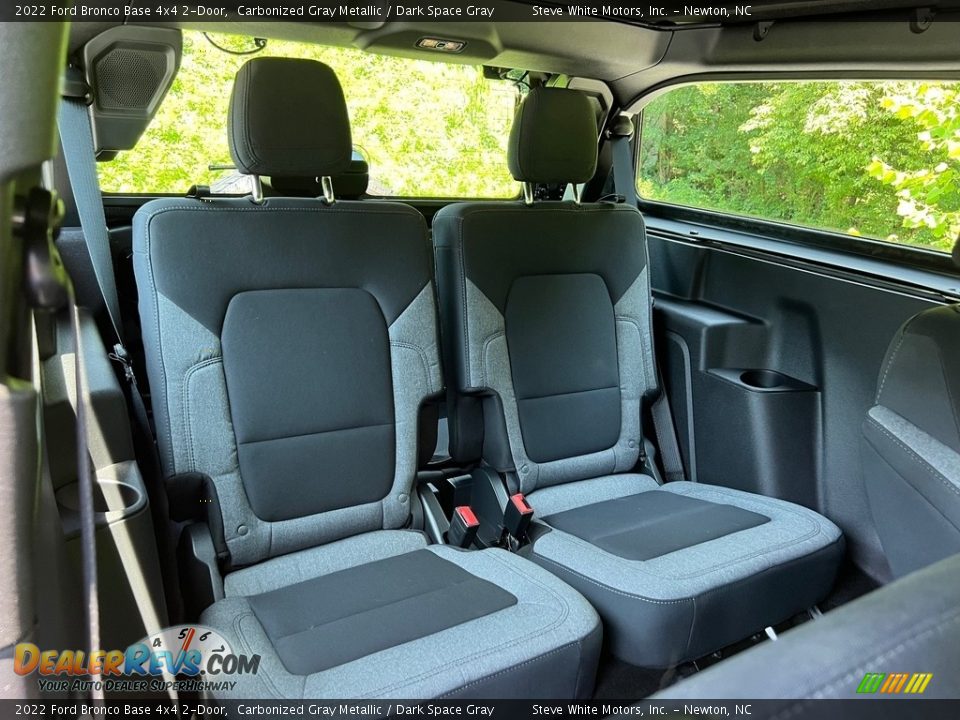 Rear Seat of 2022 Ford Bronco Base 4x4 2-Door Photo #14