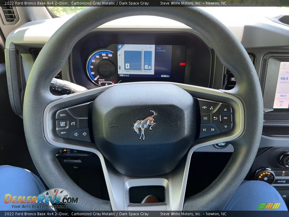 2022 Ford Bronco Base 4x4 2-Door Steering Wheel Photo #16