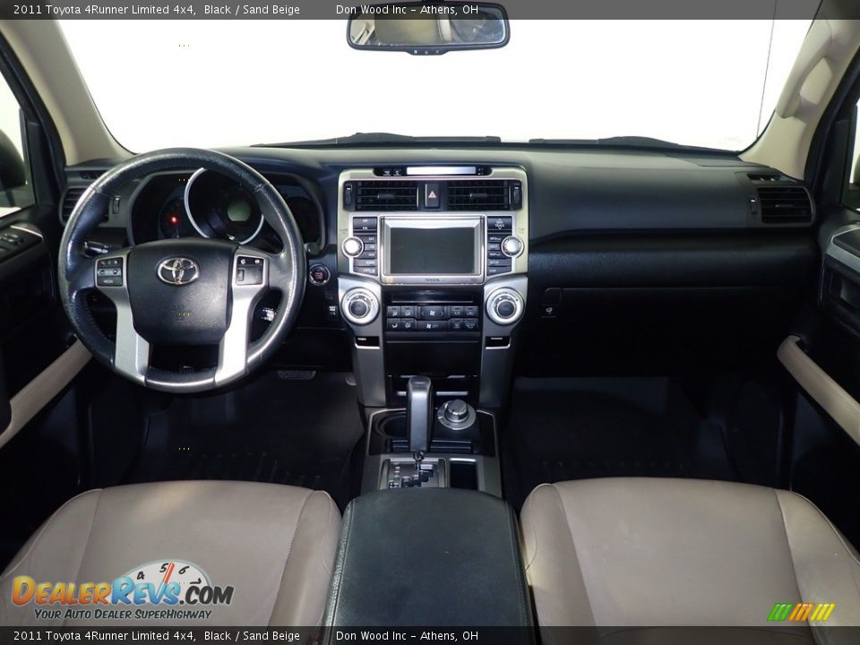 2011 Toyota 4Runner Limited 4x4 Black / Sand Beige Photo #2