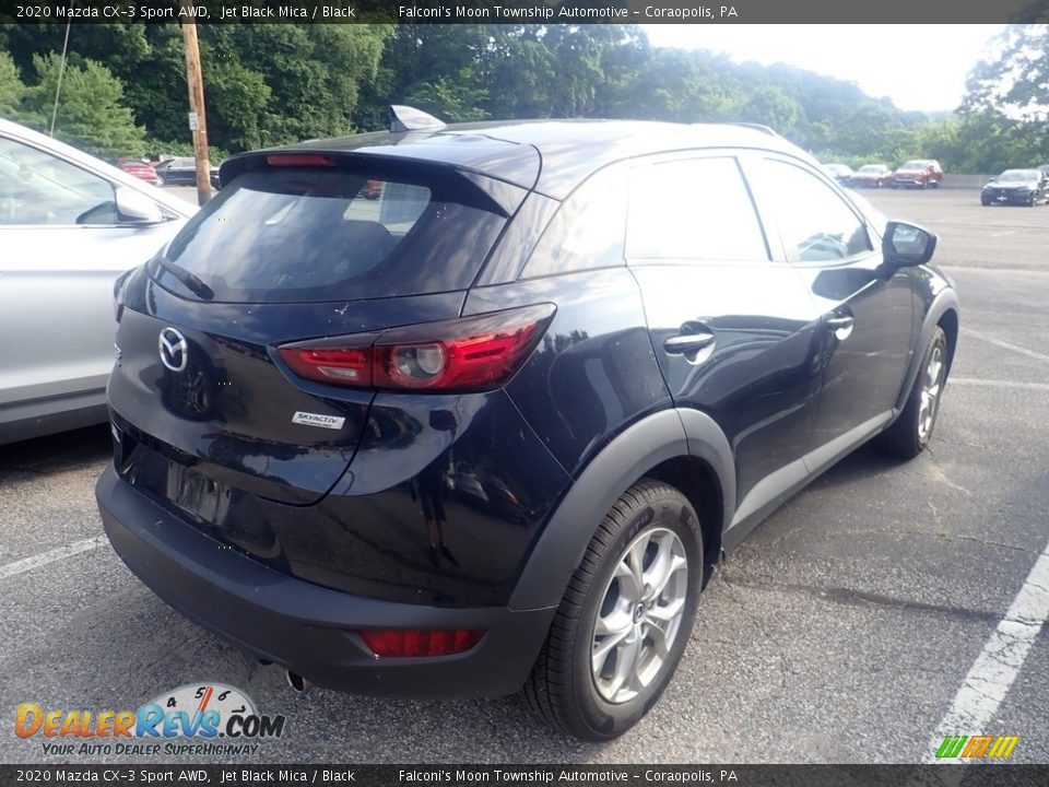 2020 Mazda CX-3 Sport AWD Jet Black Mica / Black Photo #4