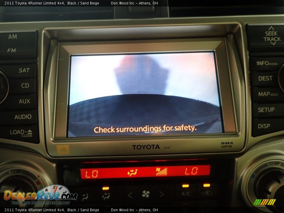 2011 Toyota 4Runner Limited 4x4 Black / Sand Beige Photo #6