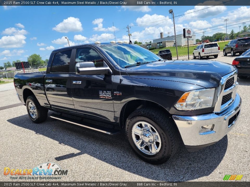 Front 3/4 View of 2015 Ram 2500 SLT Crew Cab 4x4 Photo #7